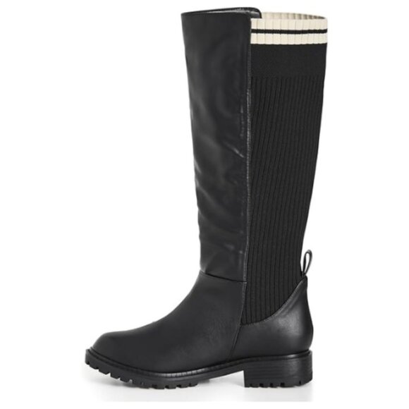 City Chic Women's Knee High Boot Elise Wide Fit Size 9W - Picture 6 of 6